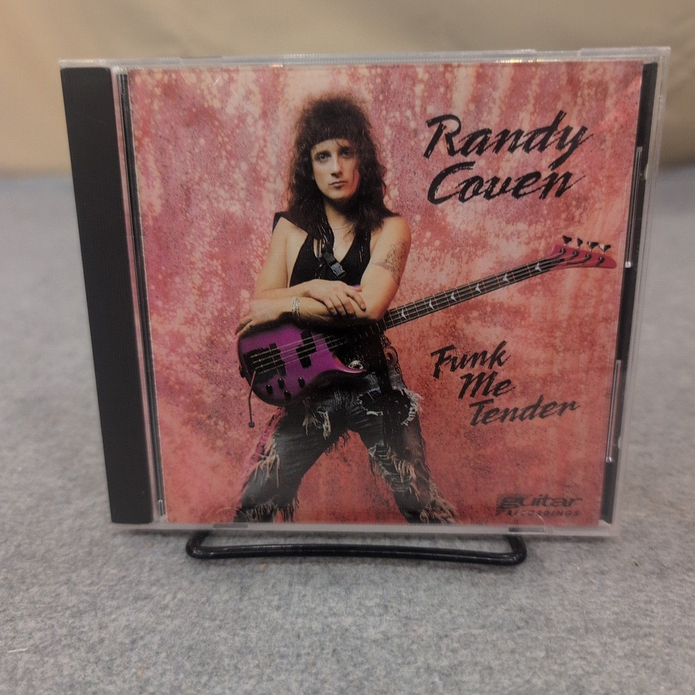Randy Coven Funk Me Tender CD 1989 Guitar Recordings Bass Rock Fusion - Picture 1 of 2